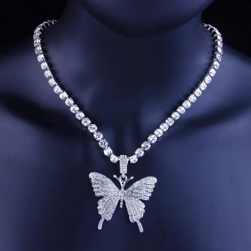 Enchanting Butterfly Necklace Elevate Your Elegance With A Delicate Statement Piece Of Jewelry