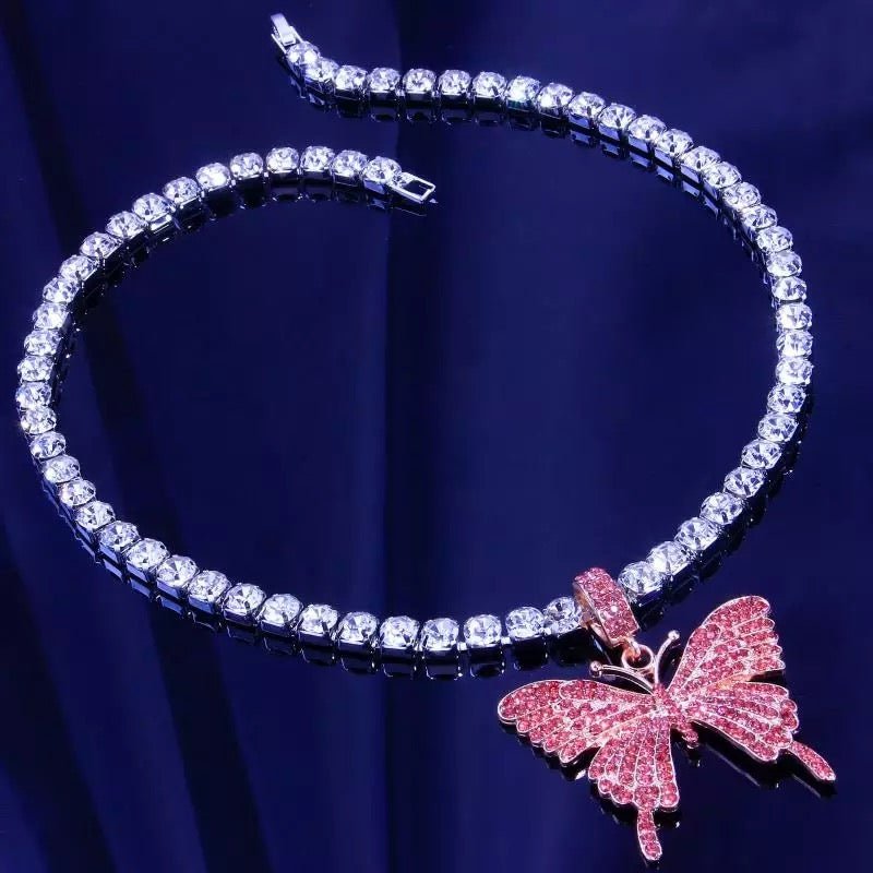 Enchanting Butterfly Necklace Elevate Your Elegance With A Delicate Statement Piece Of Jewelry