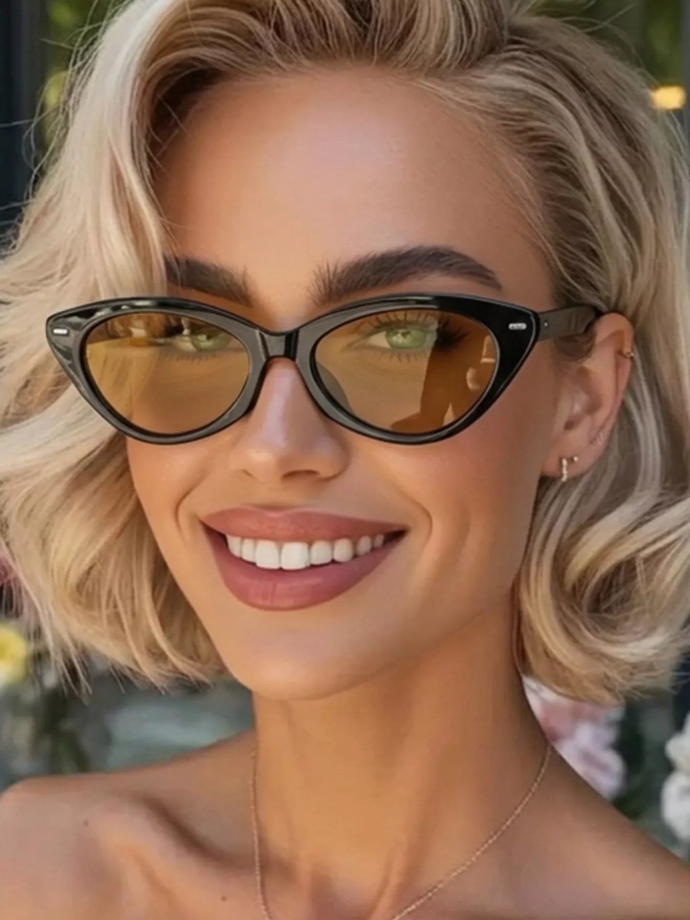 Vintage Cat-Eye Sunglasses