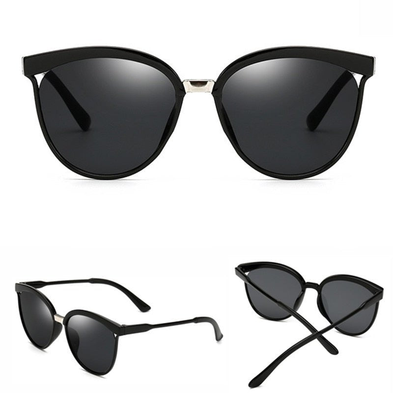 Cat Eye Brand Designer Sunglasses Women Luxury Plastic Sun Glasses Classic Retro Outdoor Eyewear