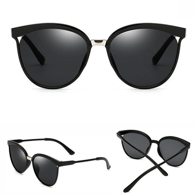 Elegant Cat Eye Designer Sunglasses for Women - Luxury Retro Outdoor Eyewear with UV400 Protection