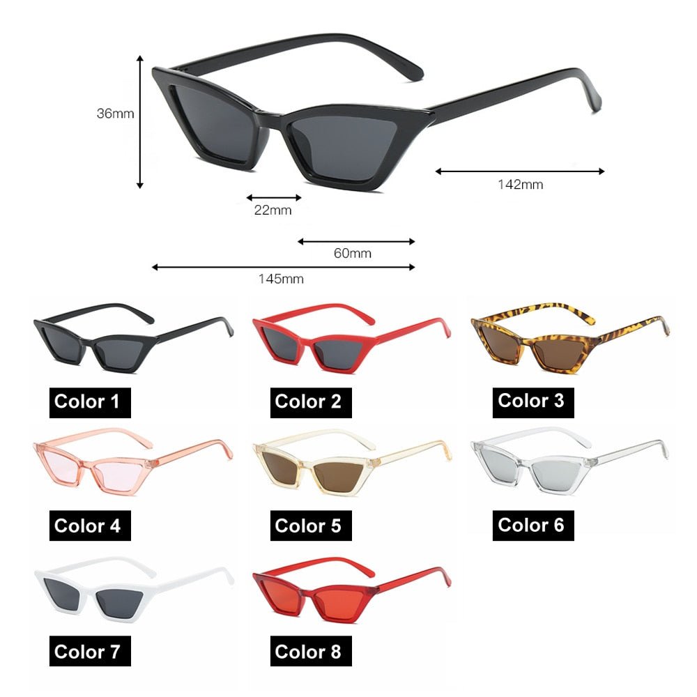 Stylish Cat Eye UV400 Sunglasses for Ultimate Eye Protection