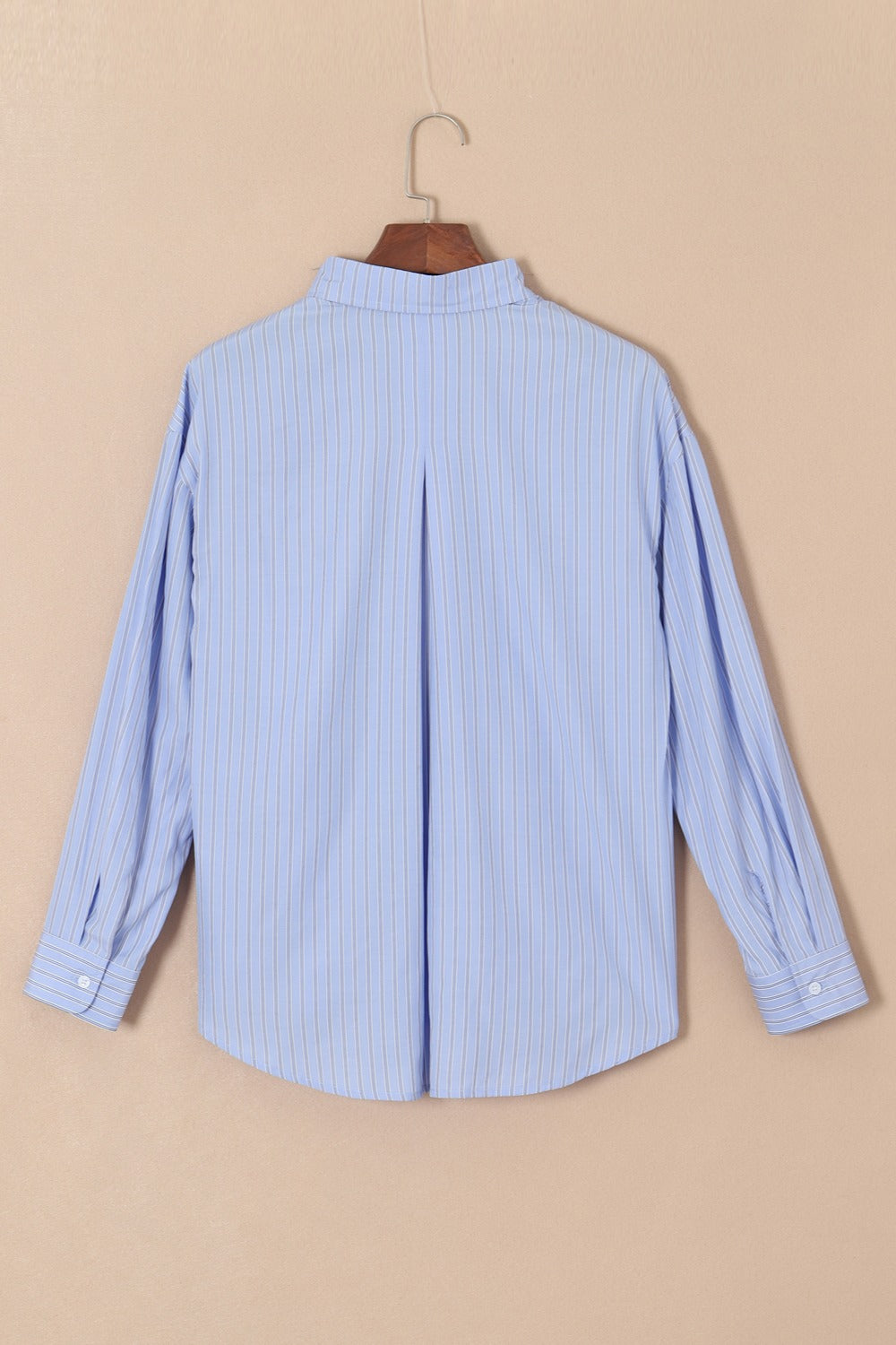 Stylish Striped Long Sleeve Dress Shirt