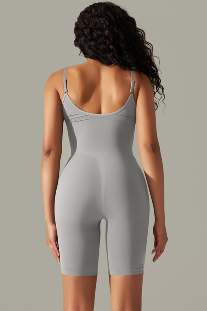 Stylish Spaghetti Strap Activewear Jumpsuit