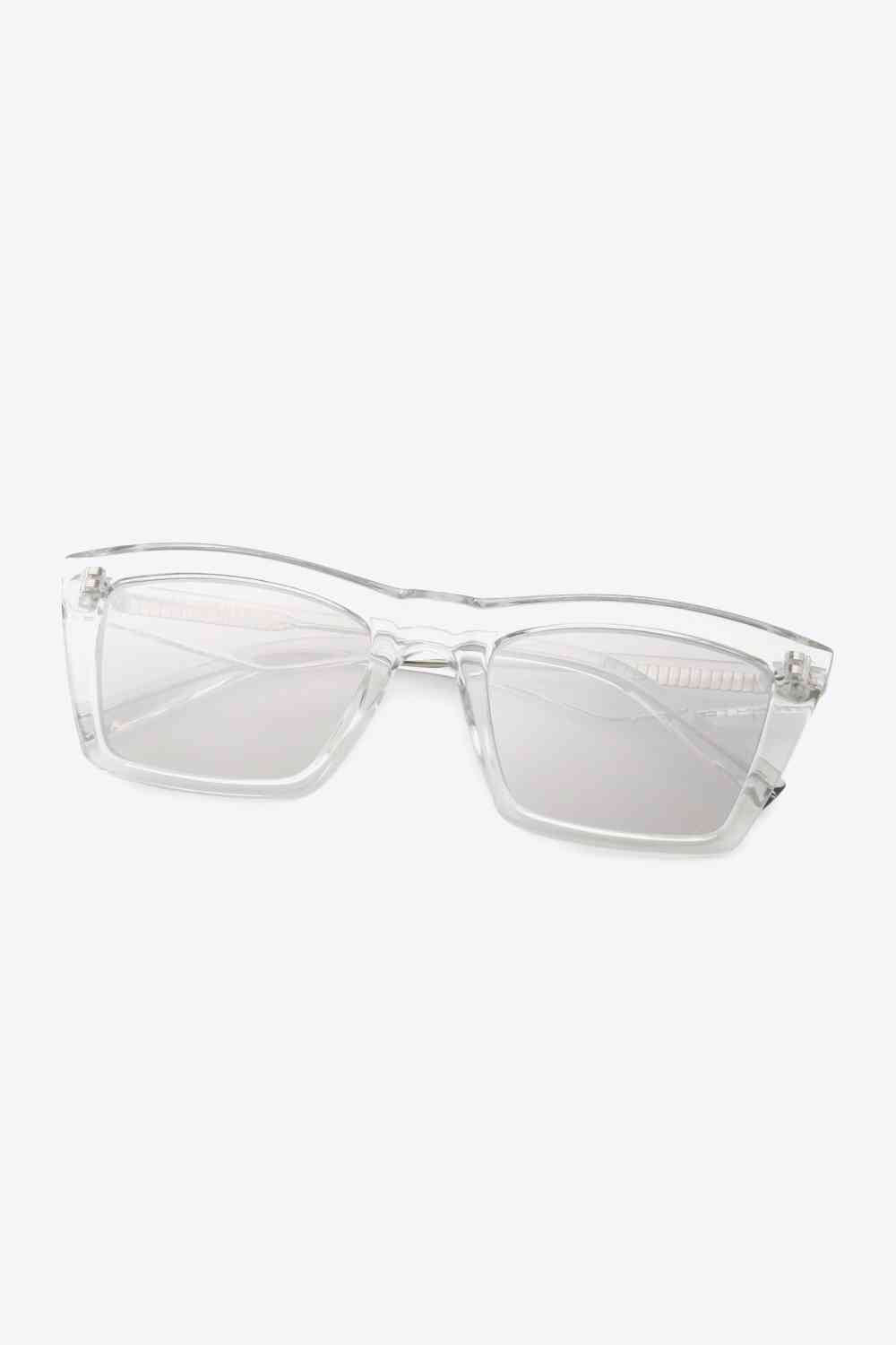 Stylish Rectangle Sunglasses with Cellulose Propionate Frame