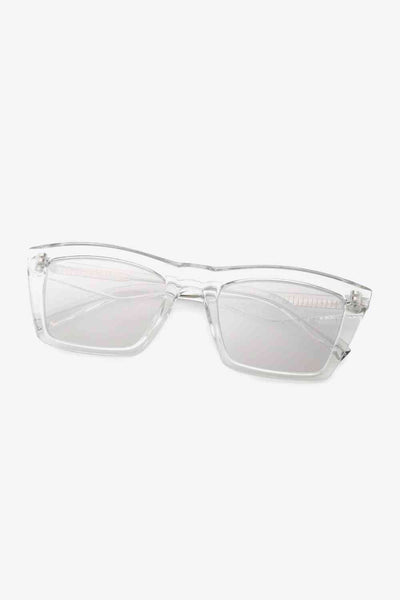 Stylish Rectangle Sunglasses with Cellulose Propionate Frame