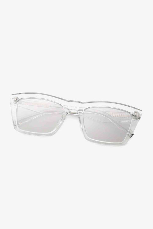 Stylish Rectangle Sunglasses with Cellulose Propionate Frame