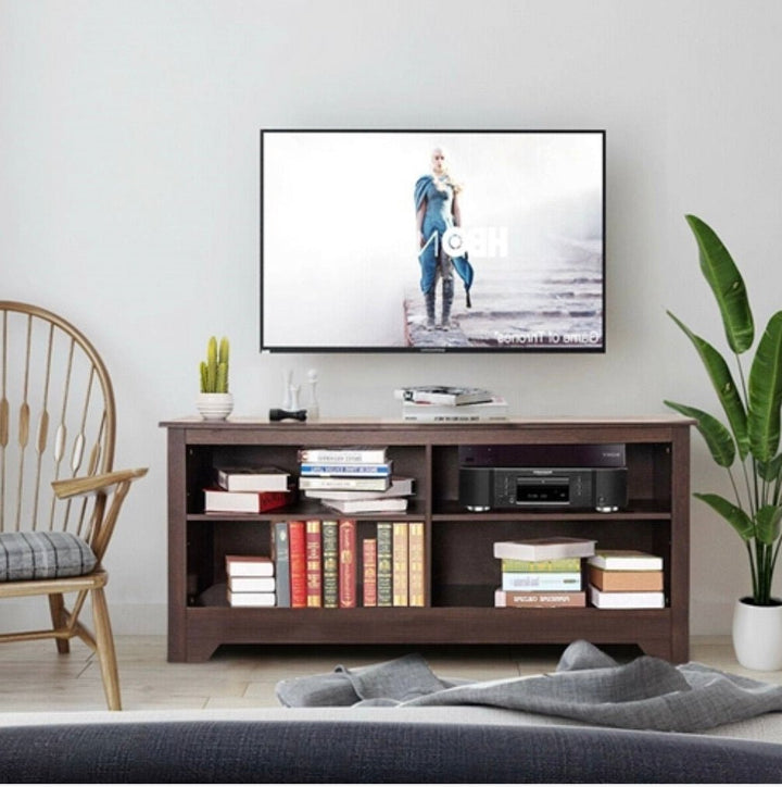 Contemporary TV Stand for up to 60-inch TV in Espresso Finish