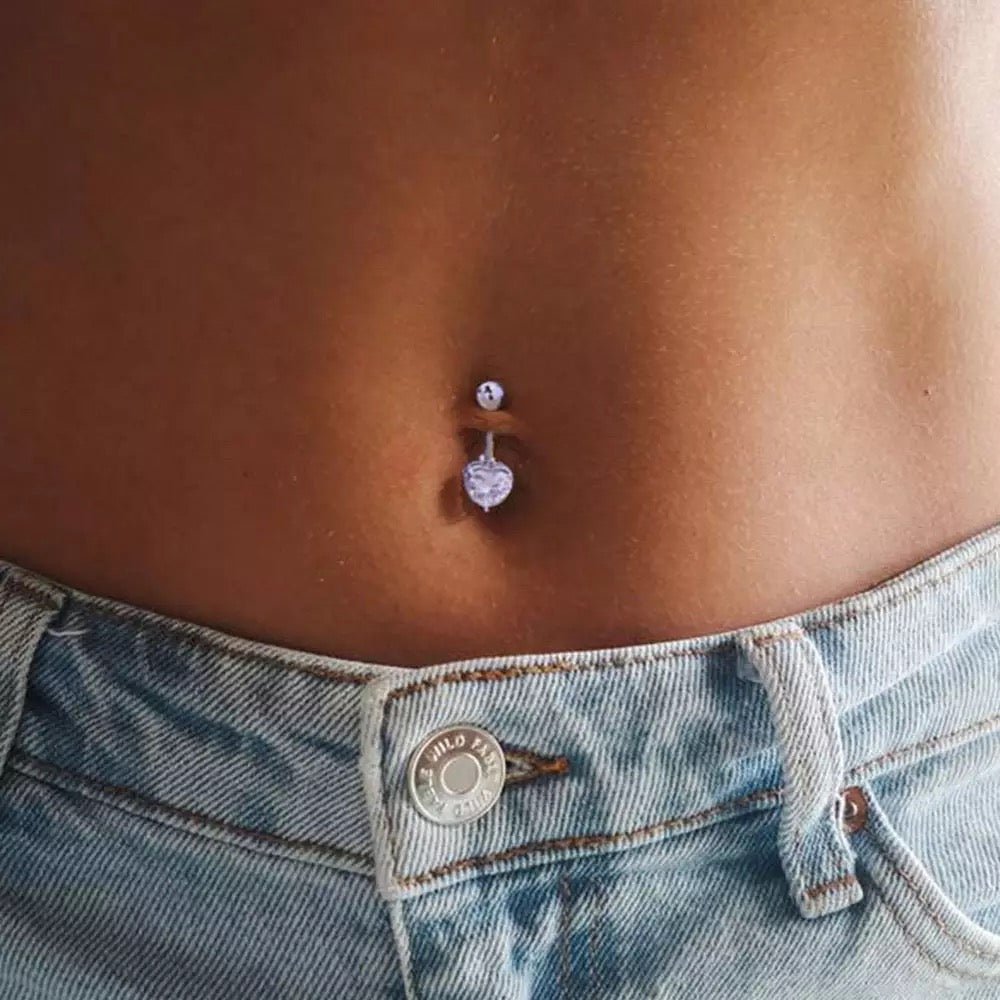 Crystal Belly Button Rings