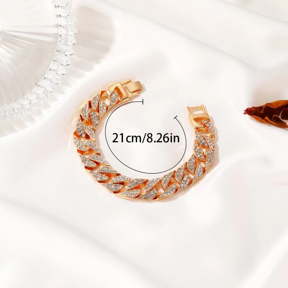 Cuban Link Bracelet For Men And Women Unisex Jewelry Timeless Elegant Accessory Must Have