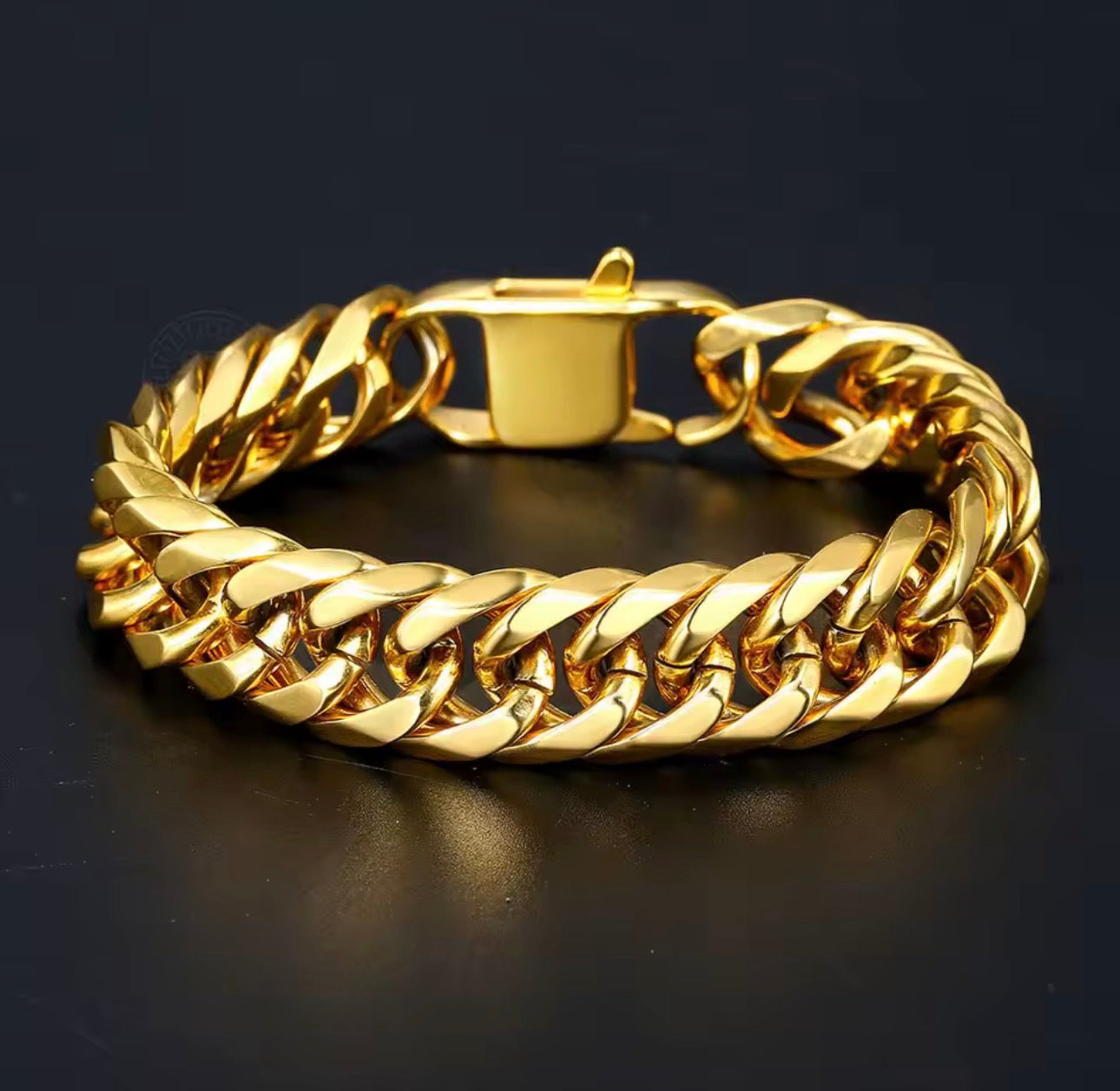 Cuban Link Stainless Steel Bracelet