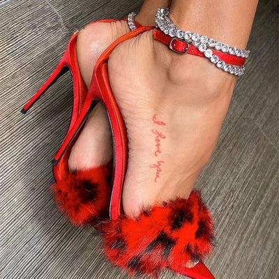 Cubic Zirconia Tennis Chain Anklets For Women Elegant Jewelry Sparkling Modern Gift