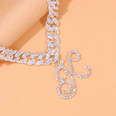 Cursive Anklet Jewelry Personalize Your Style With Elegance Delicate Dainty Accessory For Everyday Wear
