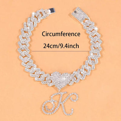 Cursive Heart Anklet Elegant Delicate Jewelry For Women Perfect Finishing Touch For Any Outfit