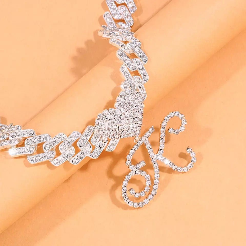 Cursive Heart Anklet Elegant Delicate Jewelry For Women Perfect Finishing Touch For Any Outfit