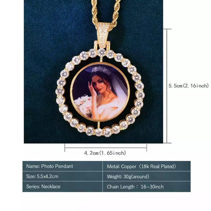 Custom Photo Pendant