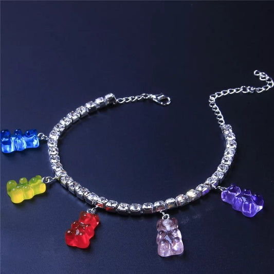 Cute Bear Anklets For Women Delicate Dainty Jewelry Ankle Accessories Perfect Gift For Fashion Forward