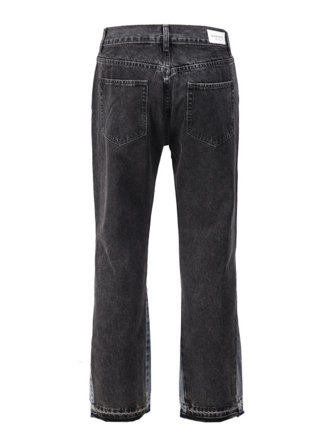 Men's Washed Bootcut Jeans for Classic Everyday Style