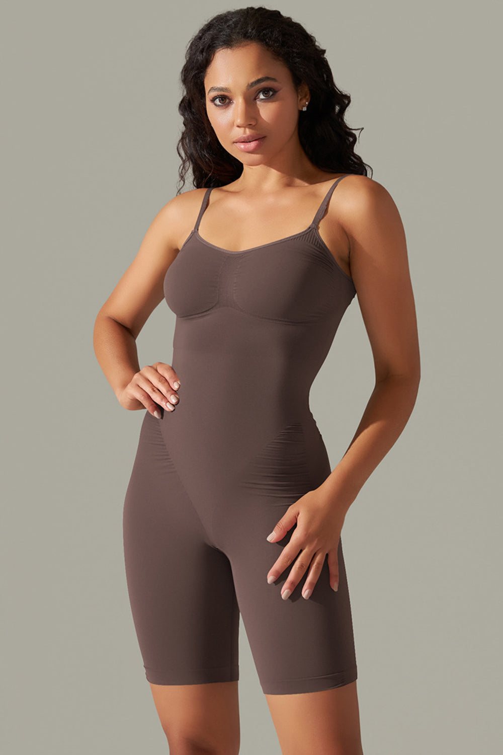 Stylish Spaghetti Strap Activewear Jumpsuit