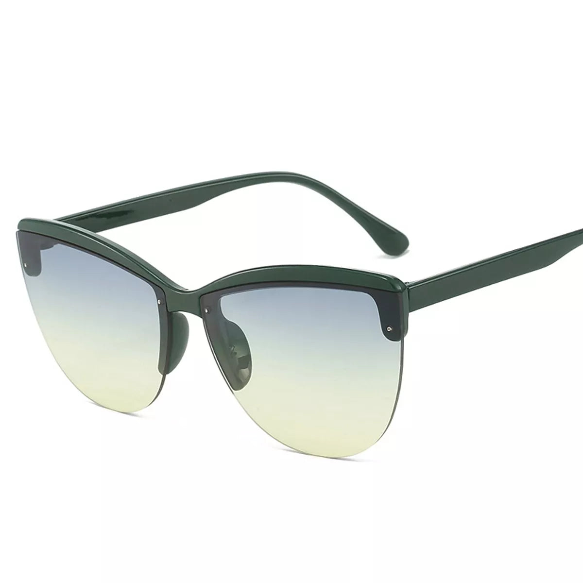 UV Protection Half-Rim Sunglasses