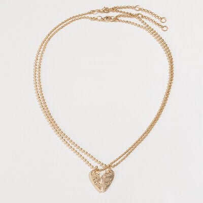 Double-Layered Alloy Necklace