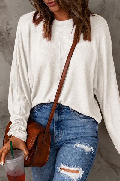 Essential Long Sleeve Round Neck Tee for Any Occasion