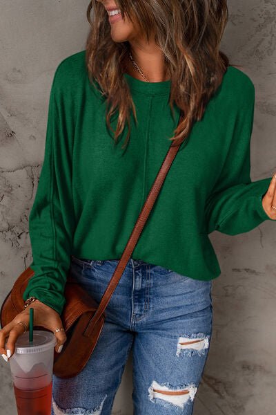 Essential Long Sleeve Round Neck Tee for Any Occasion