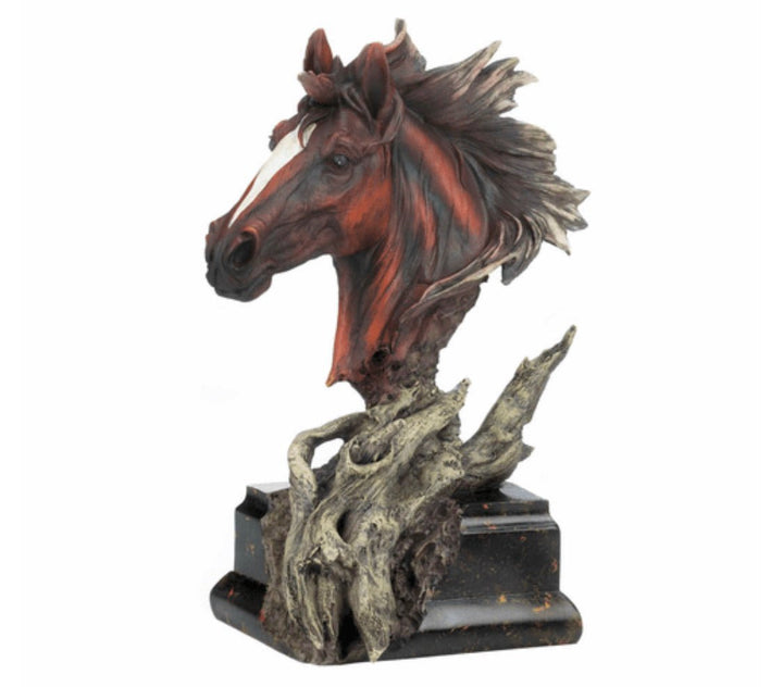 Driftwood Stallion Sculpture