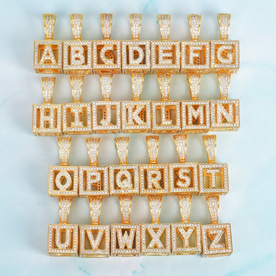 Drip Initial Necklace