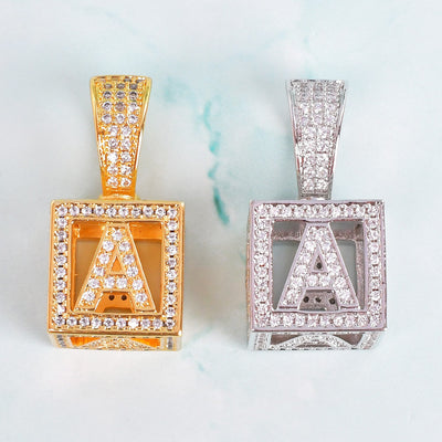 Drip Initial Necklace