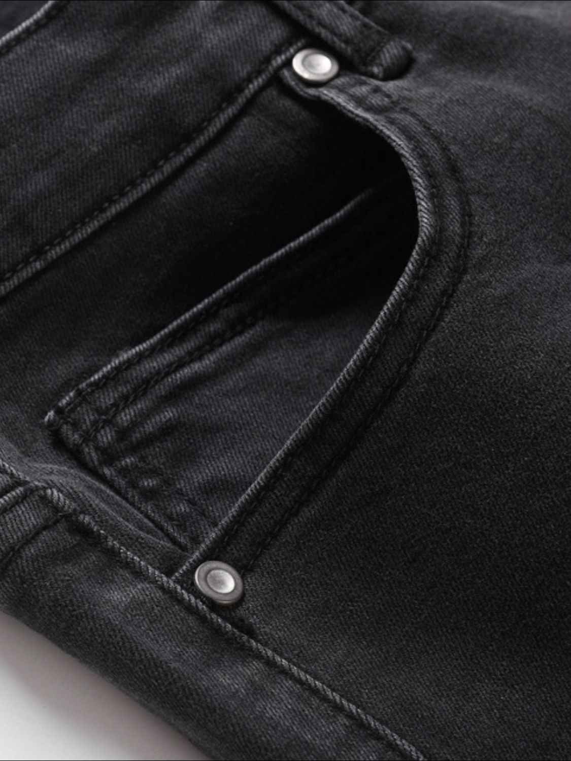 Men's Washed Bootcut Jeans for Everyday Casual Style