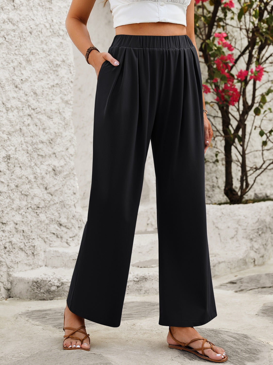Effortless Chic Wide Leg Trousers for Stylish Comfort