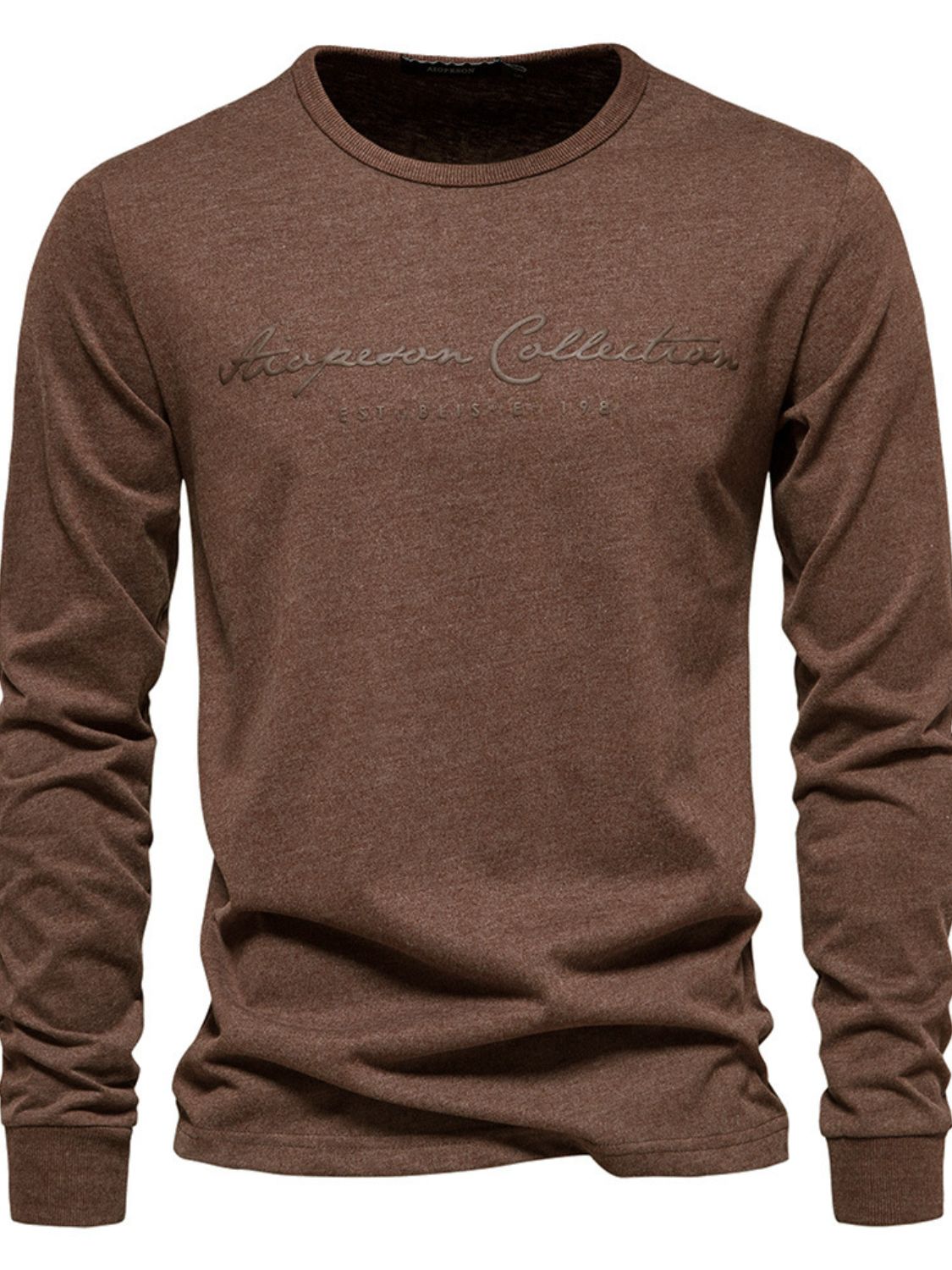 Men's Round Neck Letter Graphic T-Shirt for Casual Wear