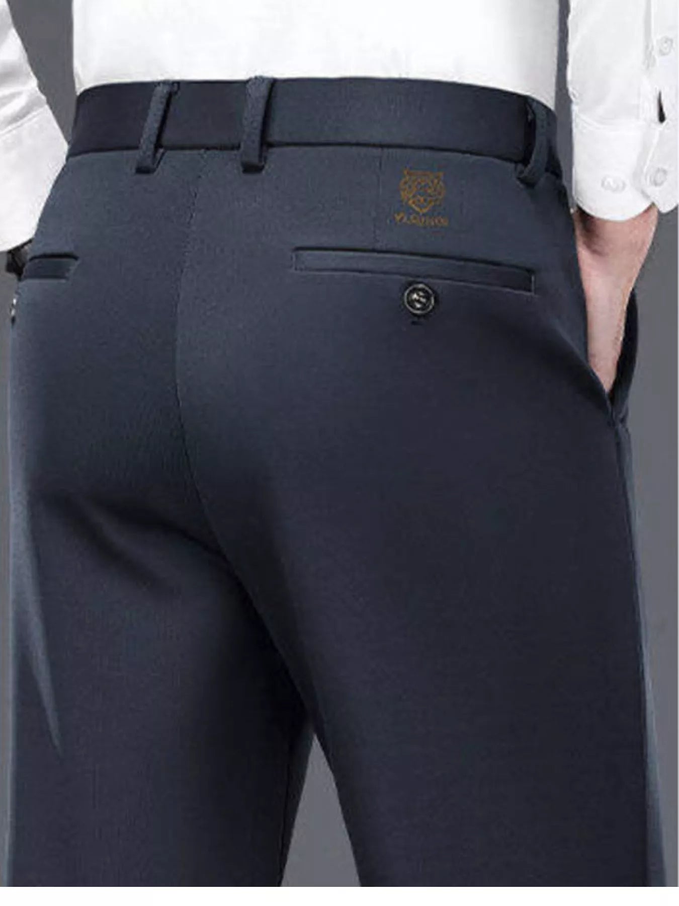 Men's Pocketed Thermal Straight Leg Pants
