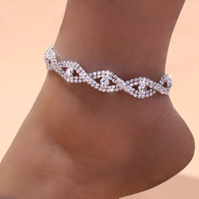 Evil Eye Anklet Bracelet For Protection And Guardian Jewelry Stylish Fashion Accessory