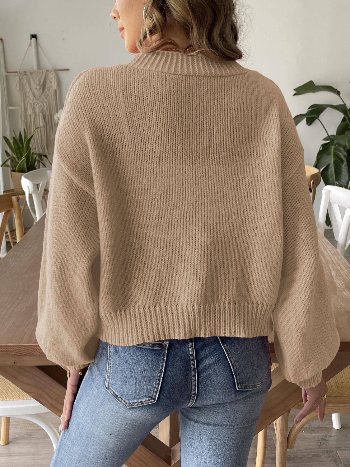 Pearl Open Front Long Sleeve Cardigan for Every Occasion