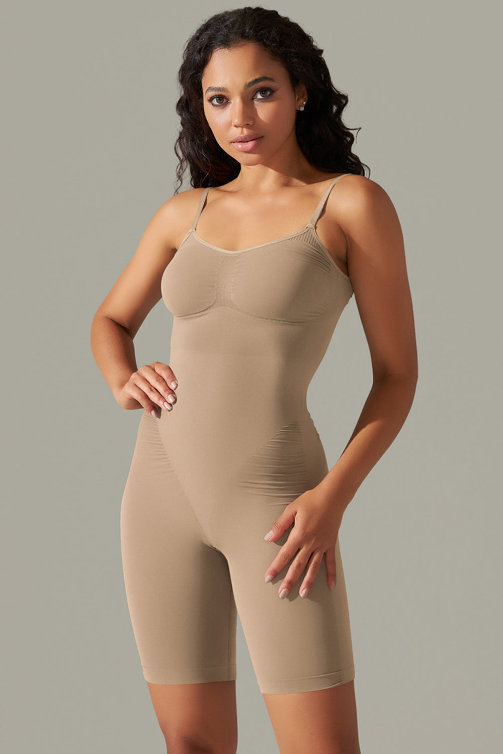 Stylish Spaghetti Strap Activewear Jumpsuit