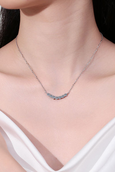 1.4 Carat Moissanite 925 Sterling Silver Necklace for Women