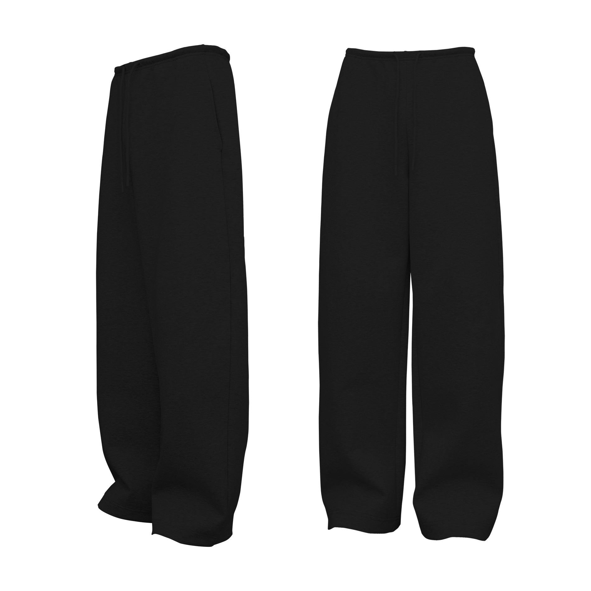 Men's Drawstring Straight-Leg Sweatpants for Comfort Wear
