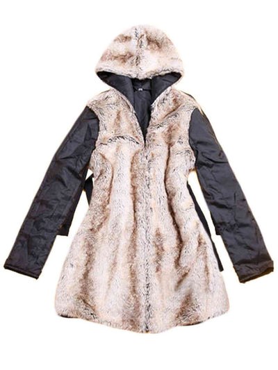 Transformable Three-in-One Hooded Jacket with Liner