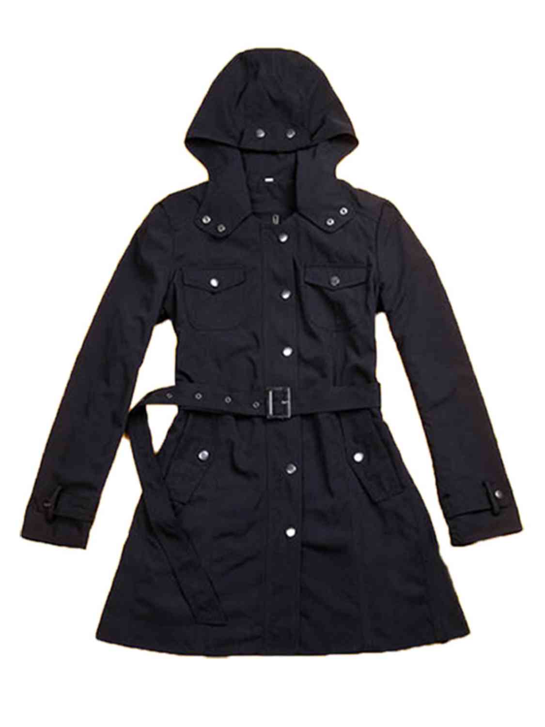 Transformable Three-in-One Hooded Jacket with Liner
