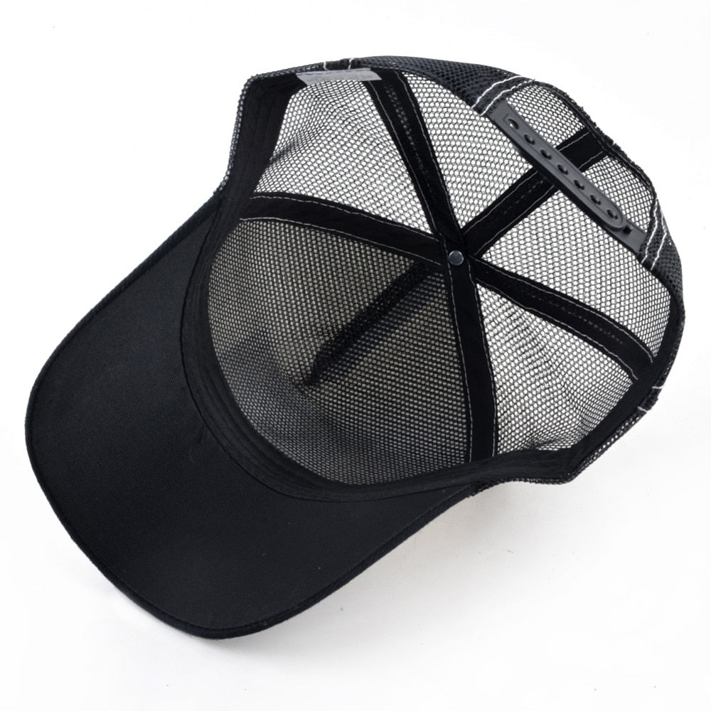 Goat Embroidery Snapback Cap for Urban Style Fashion