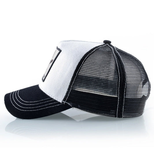 Goat Embroidery Snapback Cap for Urban Style Fashion