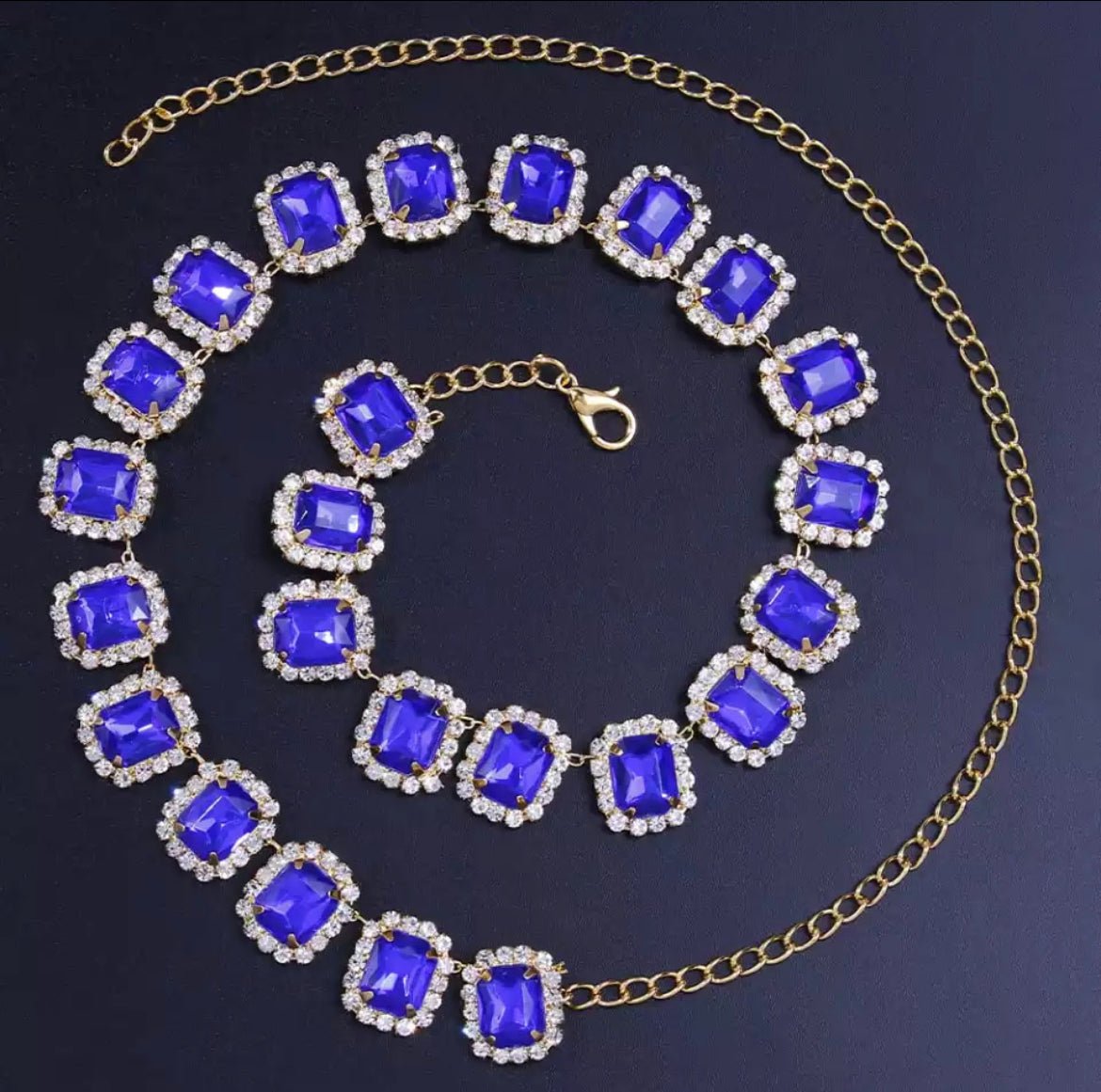 Gold Crystal Rhinestone Choker Necklace For Women Elegant Dainty Glamour Jewelry Statement Piece