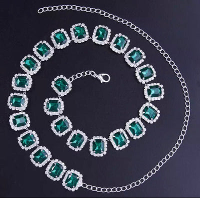 Gold Crystal Rhinestone Choker Necklace For Women Elegant Dainty Glamour Jewelry Statement Piece