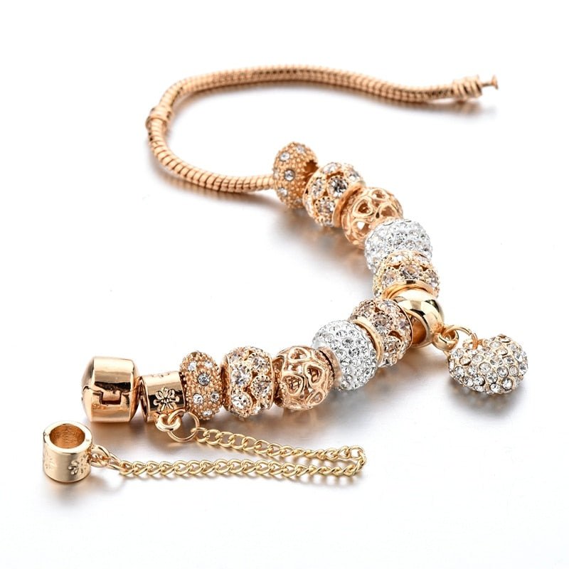 Gold heart Bracelets&Bangles