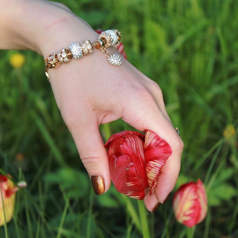 Gold heart Bracelets&Bangles