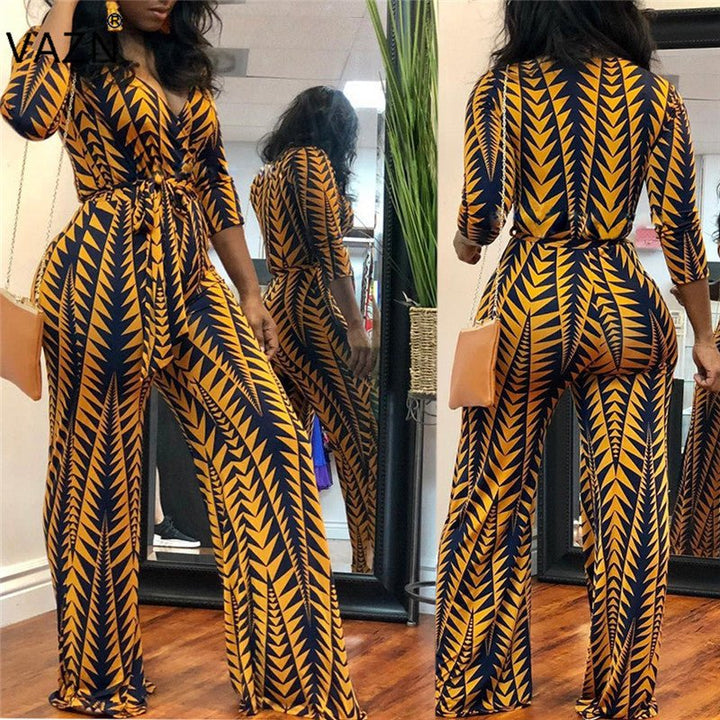 Radiant Golden Chic Jumpsuit