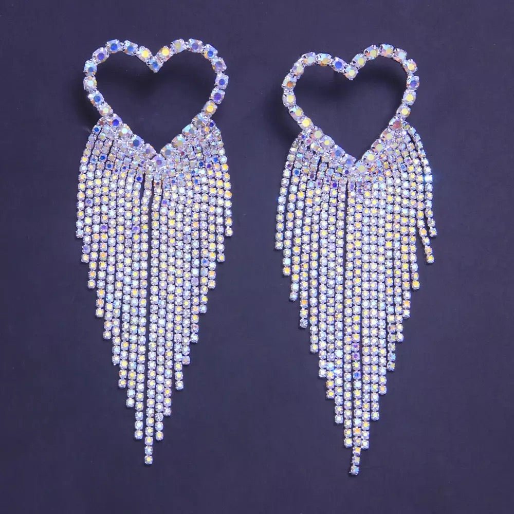 Elegant Heart Shaped Earrings For Women Romantic Jewelry Gift Of Love And Style That Elevates Any Outfit