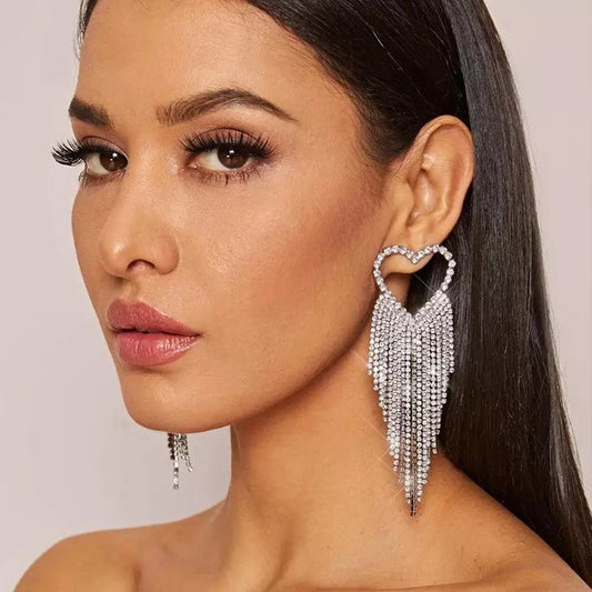 Elegant Heart Shaped Earrings For Women Romantic Jewelry Gift Of Love And Style That Elevates Any Outfit
